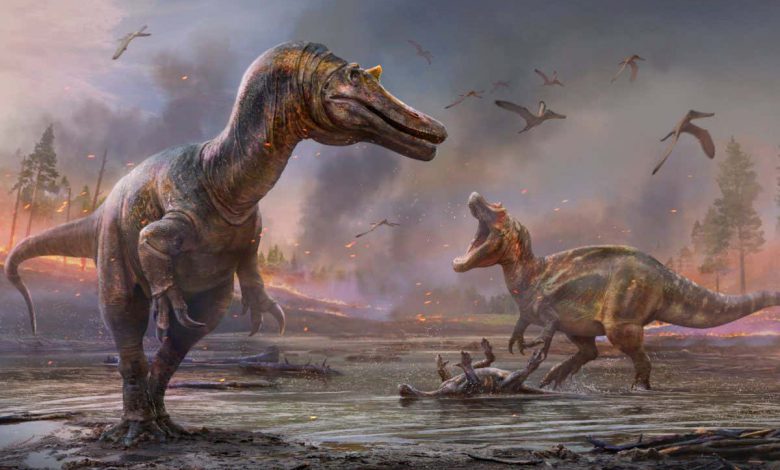 دایناسورها: "حواصیل حواصیل" از جمله گونه هایی است که در جزیره وایت یافت می شود