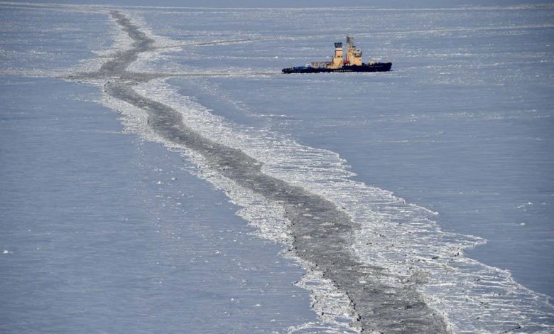 مسیر دریای شمال: آب شدن یخ های دریا می تواند به معنای اختیار روسیه در مسیر قطب شمال باشد